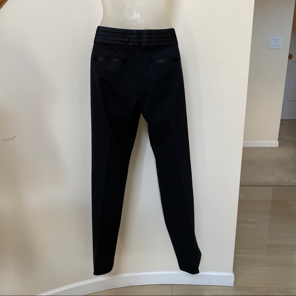 Banana Republic Tuxedo Black Wool Pants, Logan fit - Picture 7 of 14